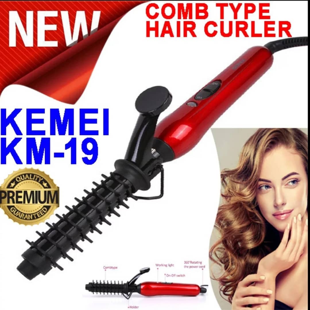 Kemei Excellent Multi Function Hair Curler Model KM 19