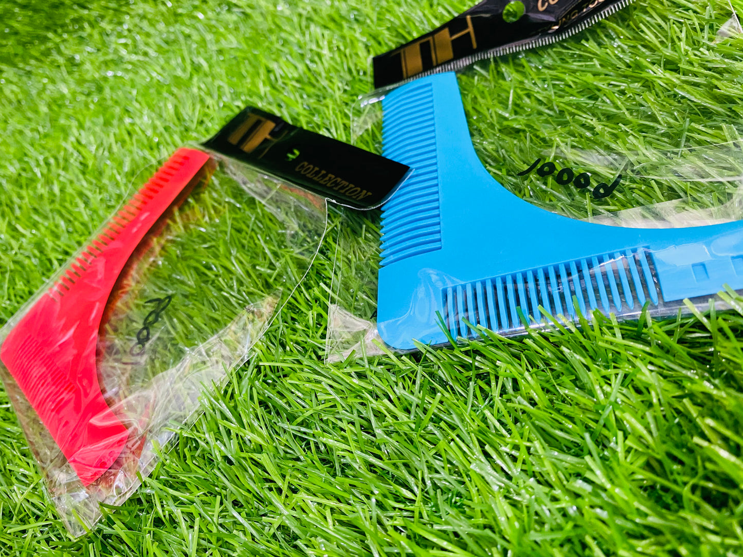 BEARD COMB ANGLE STYLE