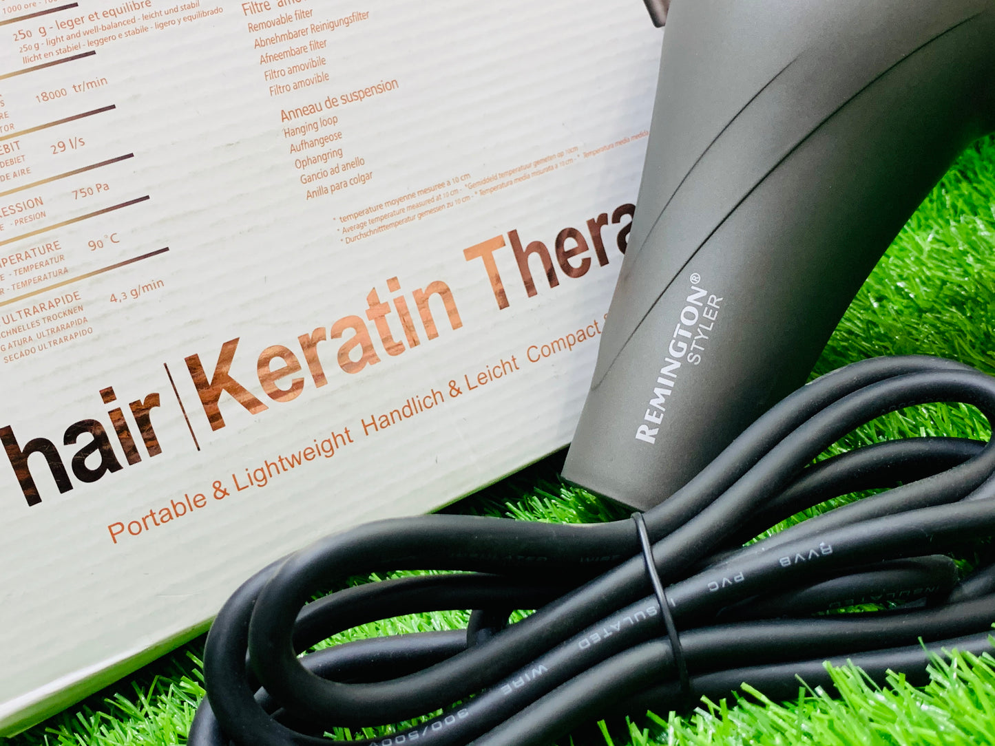 Remington Styler Saloon Keratin Therapy Hair Dryer Ref.6045