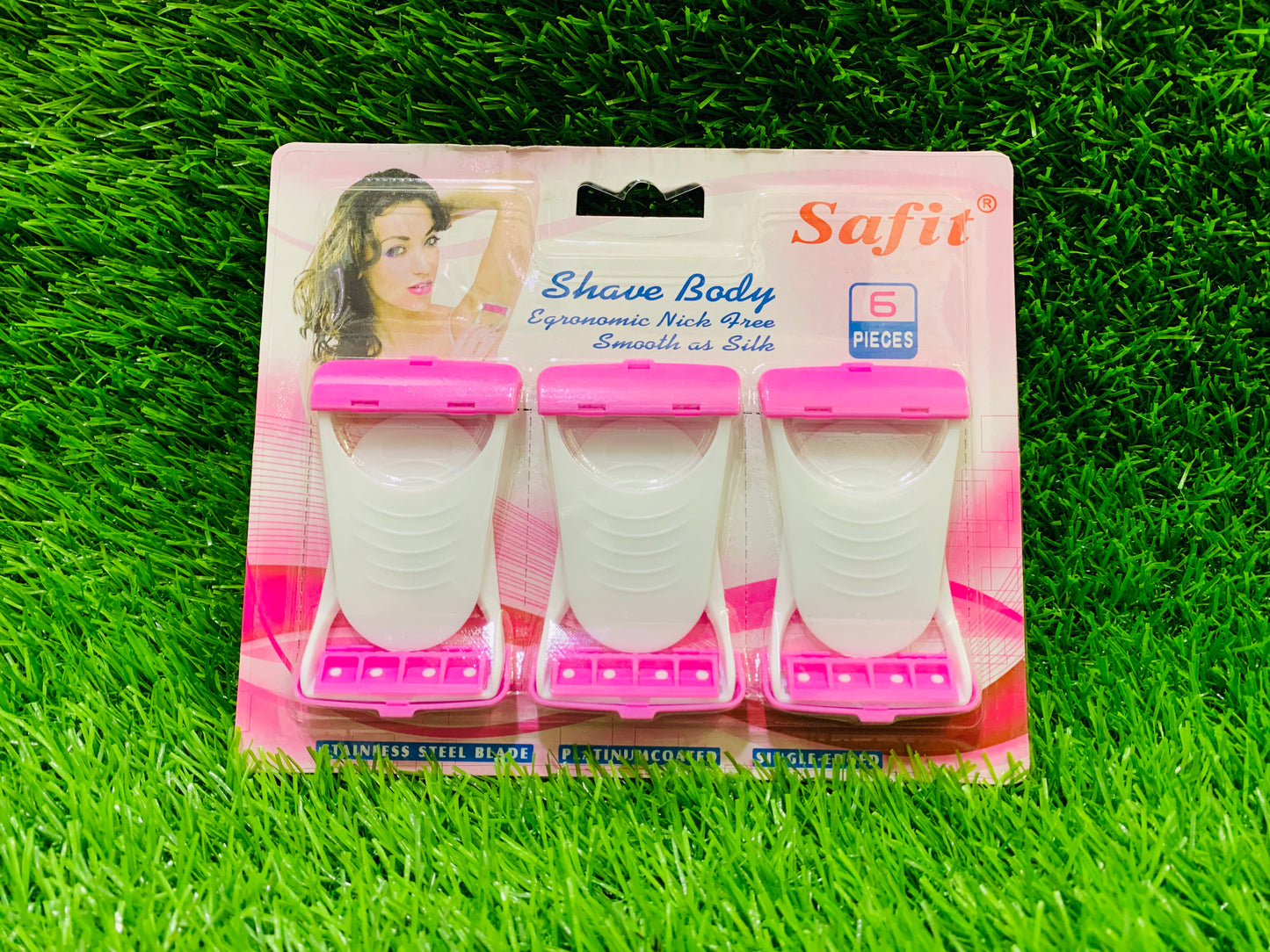 SAFIT LADIES RAZOR 6PCS