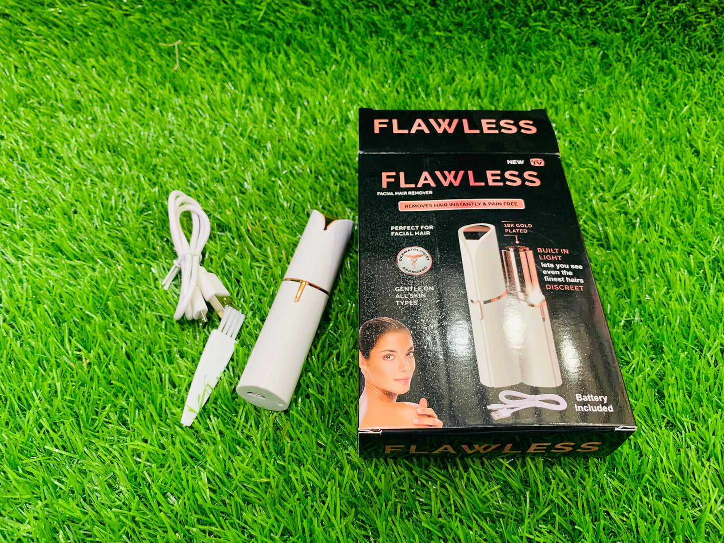 FLAWLESS FACIAL HAIR REMOVER MACHINE