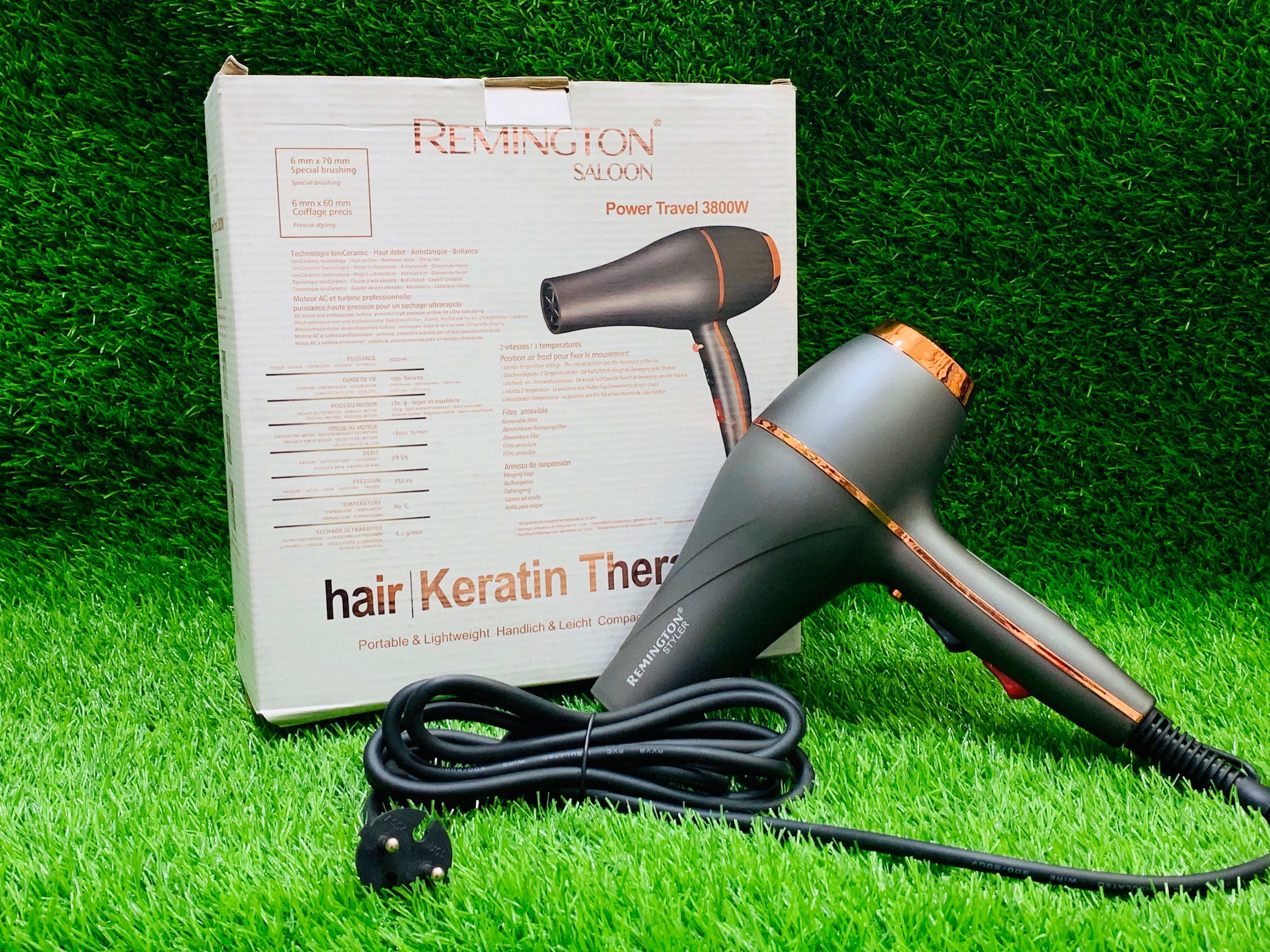 Remington Styler Saloon Keratin Therapy Hair Dryer – www