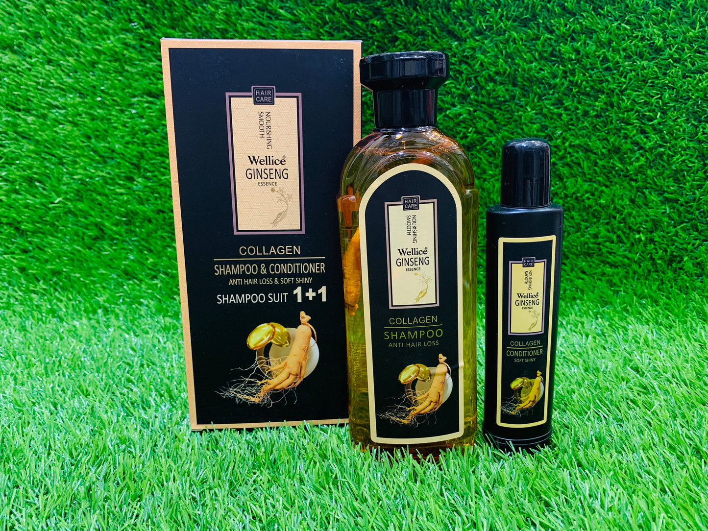 Wellice GINSENG Essence Shampoo+Conditioner