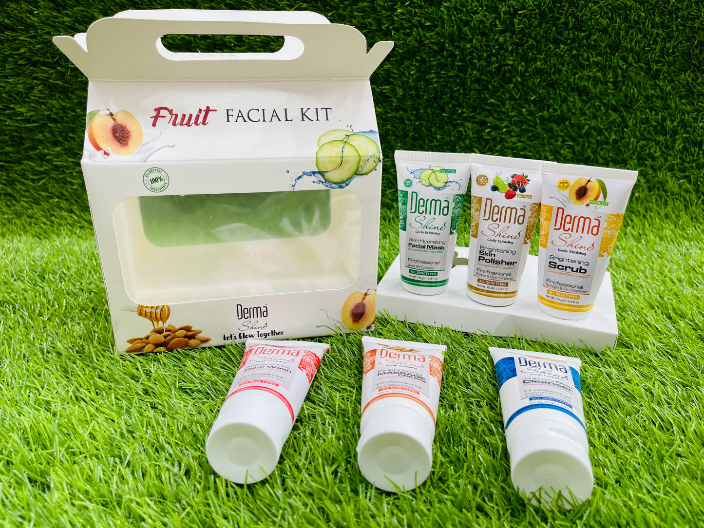 DERMASHINE TRIAL PACK FACIAL KIT 50ML(ALL SKIN TYPES)