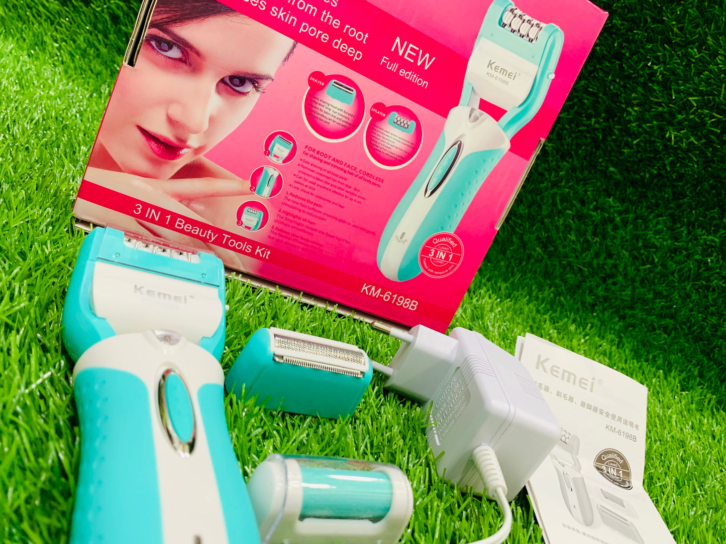 Kemei 3in1 epilator KM-6198B