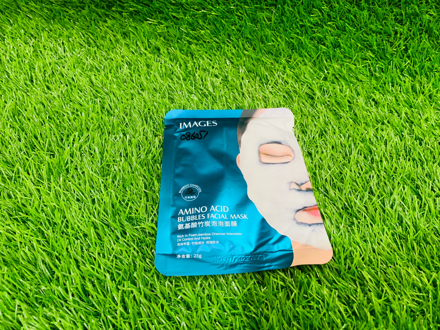 IMAGES AMINO ACID BUBBLE FACIAL SHEET MASK (FOR OILY/ACNE SKIN)
