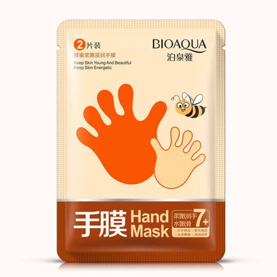 BIOAQUA HONEY HAND MASK