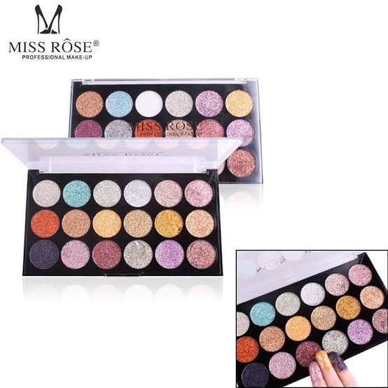 MISSROSE 18 COLOR GLITTER PALLETE