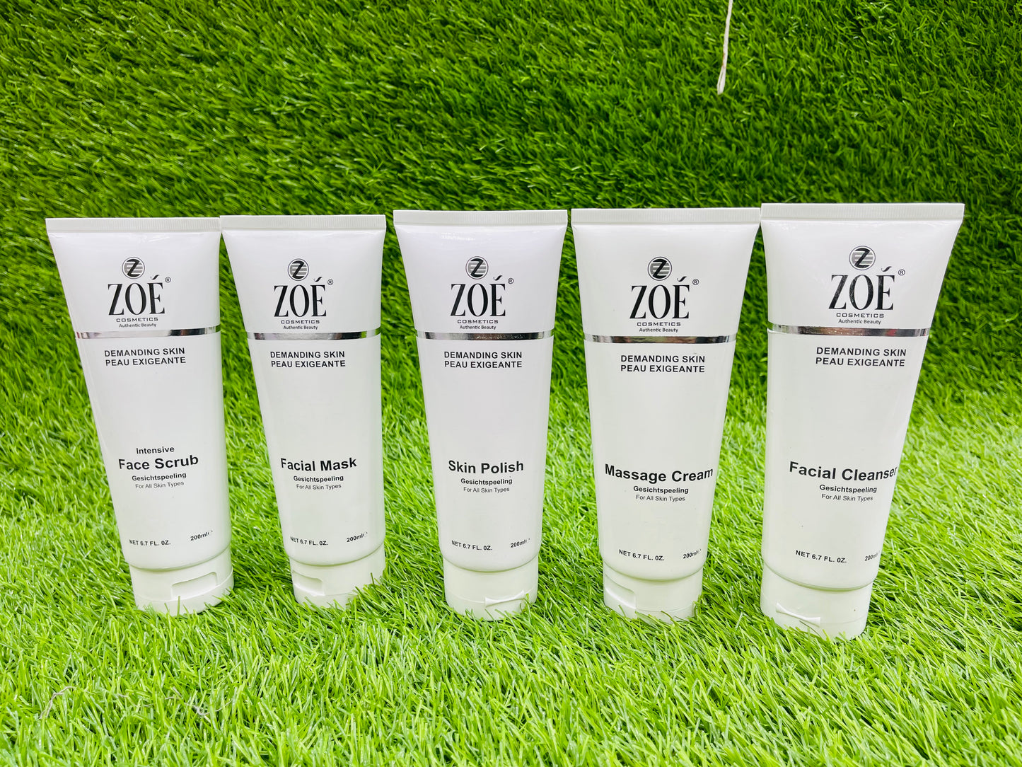 ZOE COMPLETE FACIAL KIT 200ML(ALL SKIN TYPES)