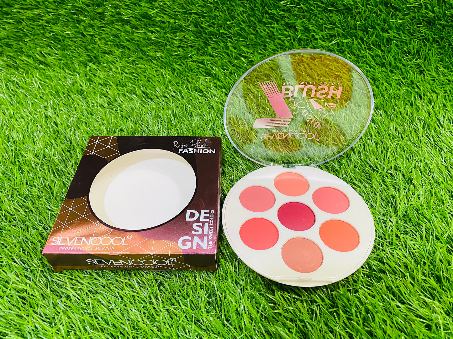 SEVENCOOL 7 COLOUR MATT BLUSH KIT