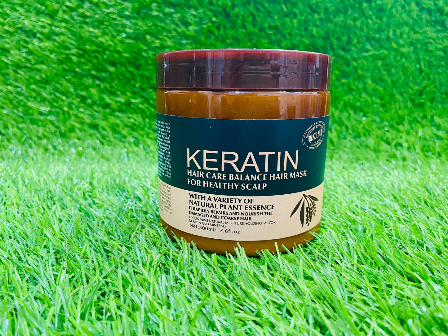 BRAZILIAN NUT KERATIN HAIR MASK 500ML