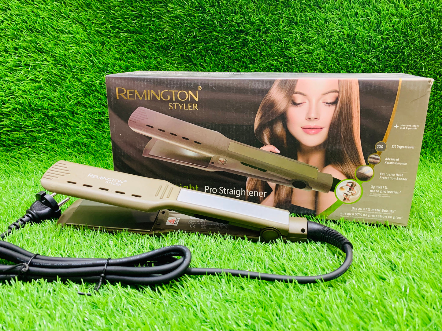 Remington styler wet2straight pro straightner R-9880 230C
