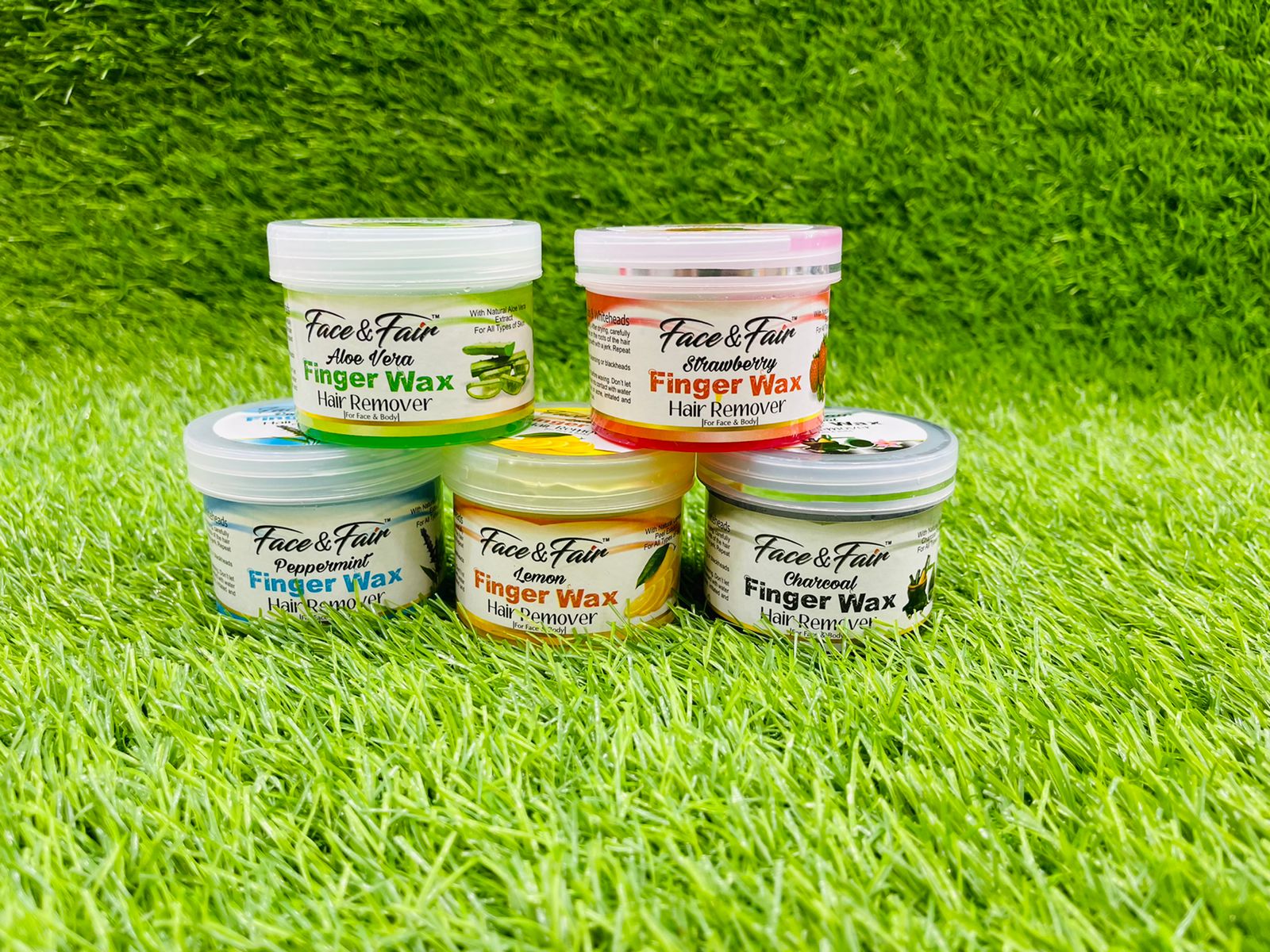 FACE AND FAIR HAIR REMOVING FINGER WAX