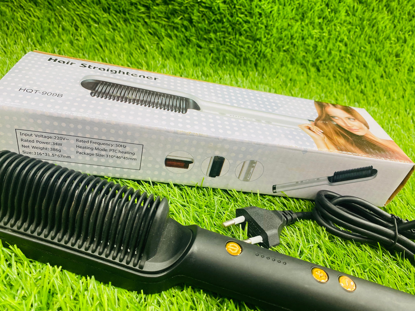 HAIR BRUSH STRAIGHTNER NEW STYLE