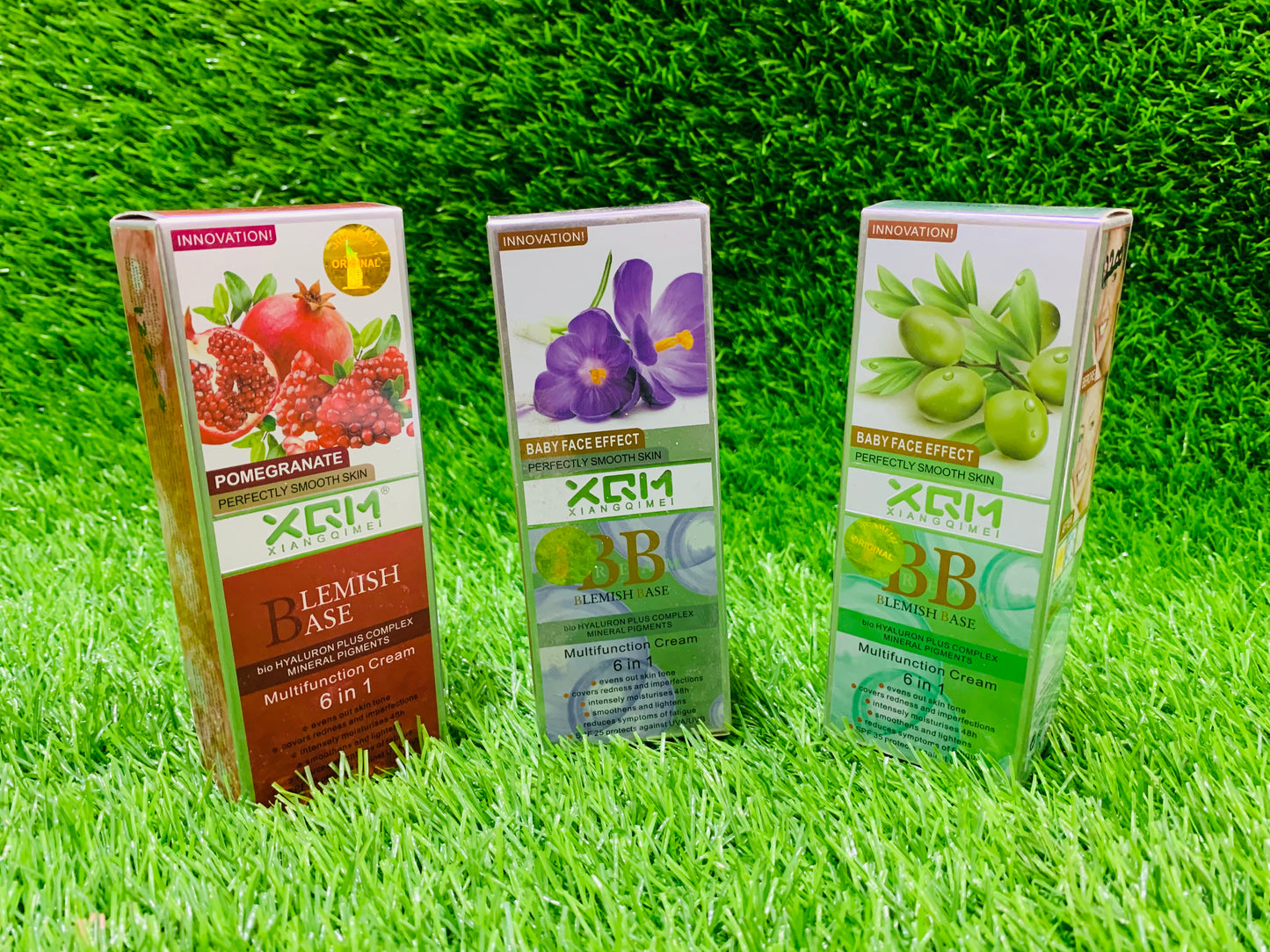 XQM 6IN1 BLEMISH BASE MULTIFUCTION BB CREAM TUBE