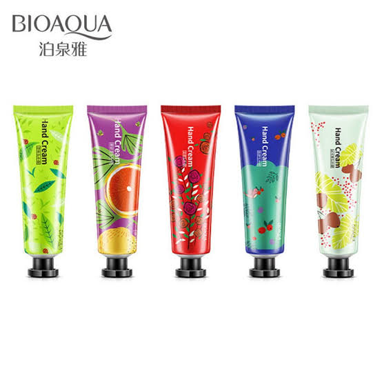 BIOAQUA PLANT EXTRACT HAND CREAM PACK OF 5