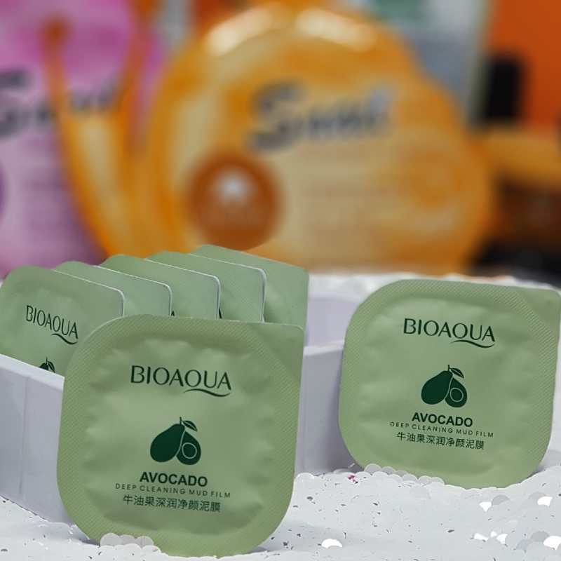 BIOAQUA POCKET PACK OF 10 MINERAL MASK PACK (ALL SKIN TYPES)