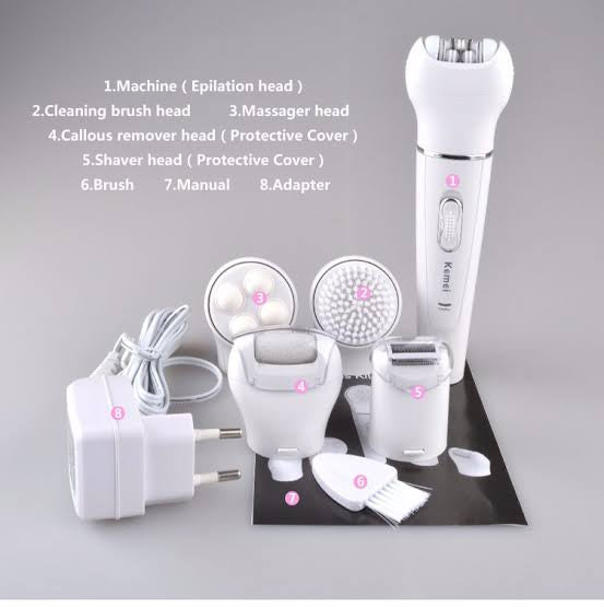 Kemei 5in1 epilator KM-2199