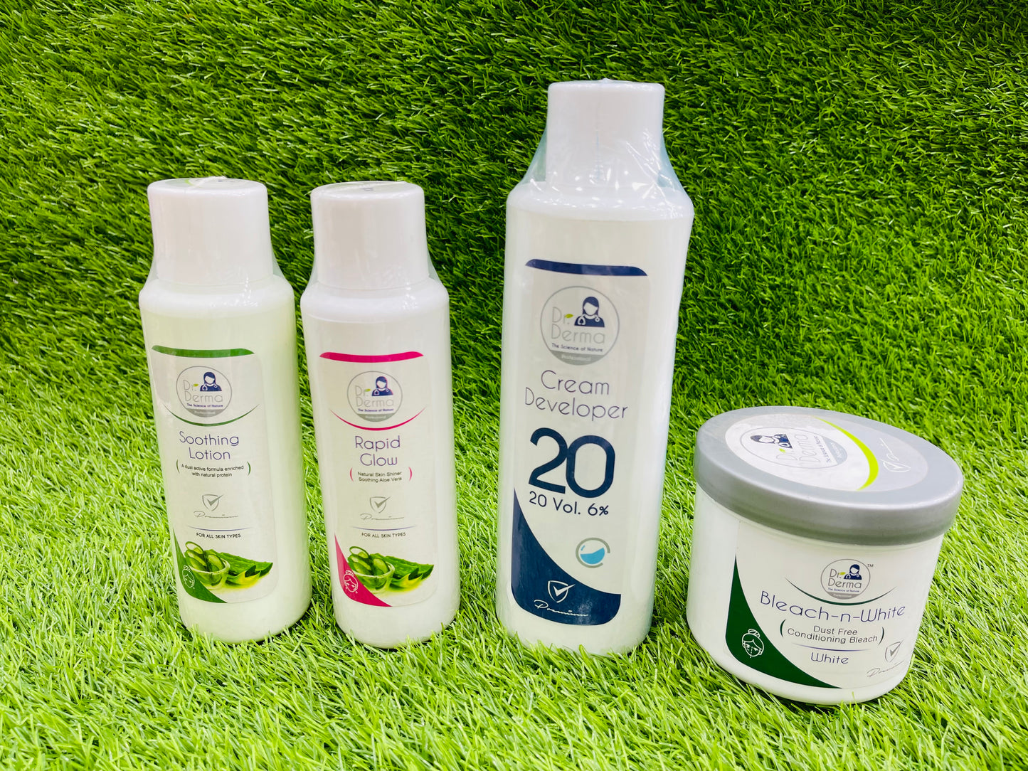 DR DERMA SKIN POLISH SET PARLOUR SIZE(ALL SKIN TYPES)