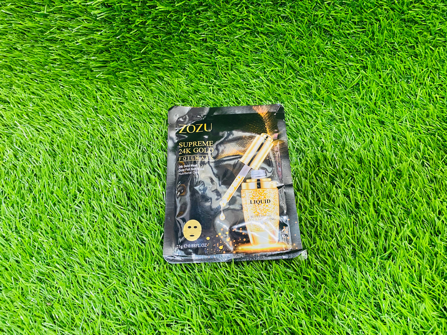ZOZU SUPREME GOLD 24K SHEET MASK (FOR ALL SKIN TYPES)