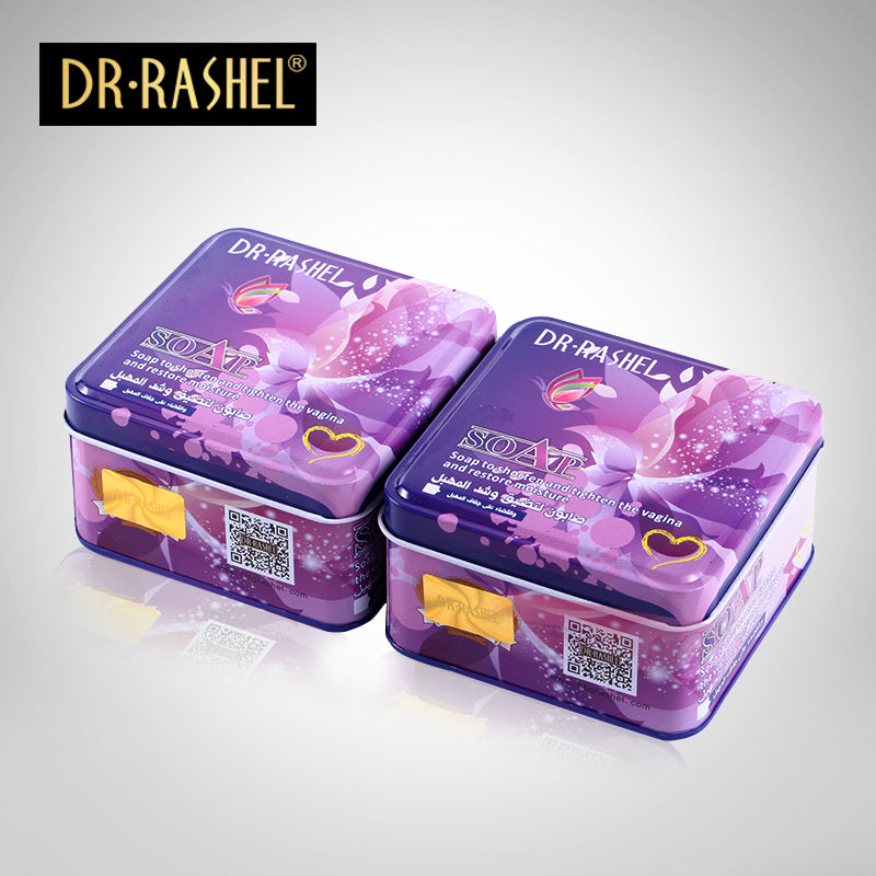 DR.RASHEL Purple Shorten Tighten Restore Moisture Vagina Lady Soap