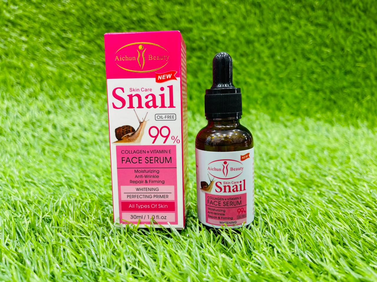 AICHUN BEAUTY SNAIL OIL FREE FACE SERUM 30ML