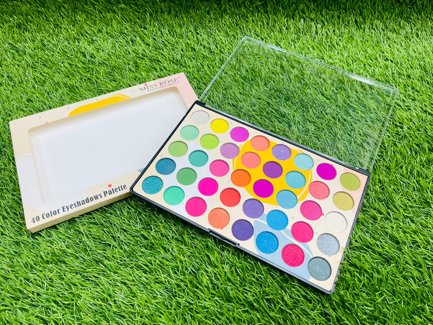 MISSROSE 40 COLOUR VELVET+MATT EYE PALLETE FUNKY COLLECTION