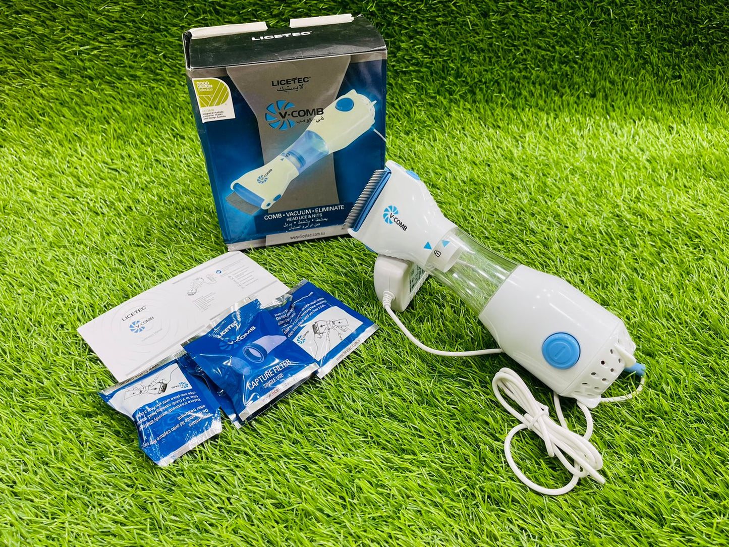 V Comb Electric Anti Lice Removal Machine