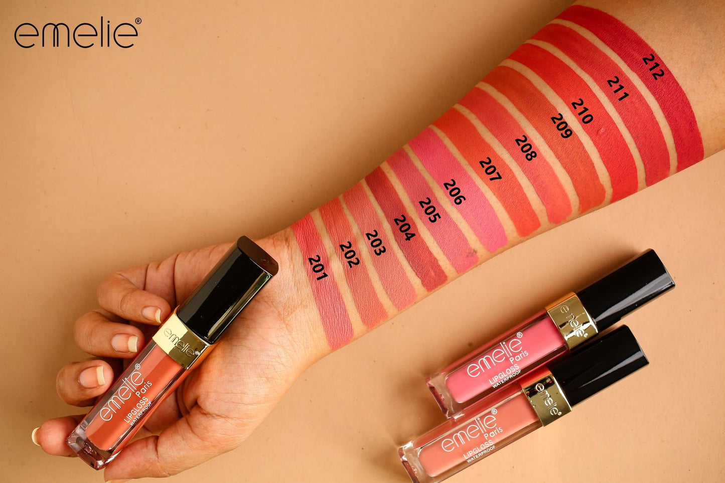 Emelie Cosmetics - Matte Lip Gloss Pack of 12