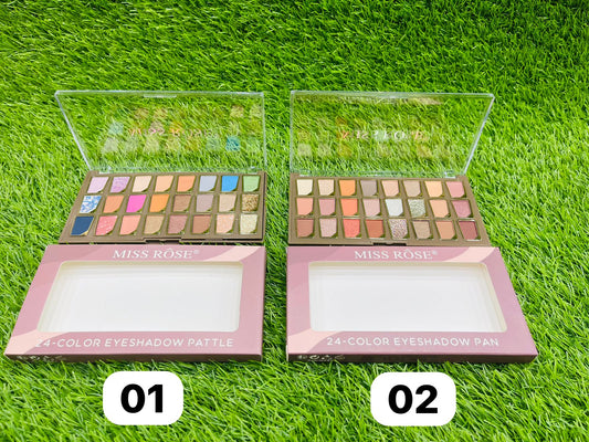 MISSROSE 24 COLOUR NUDE EYSHADOW KIT