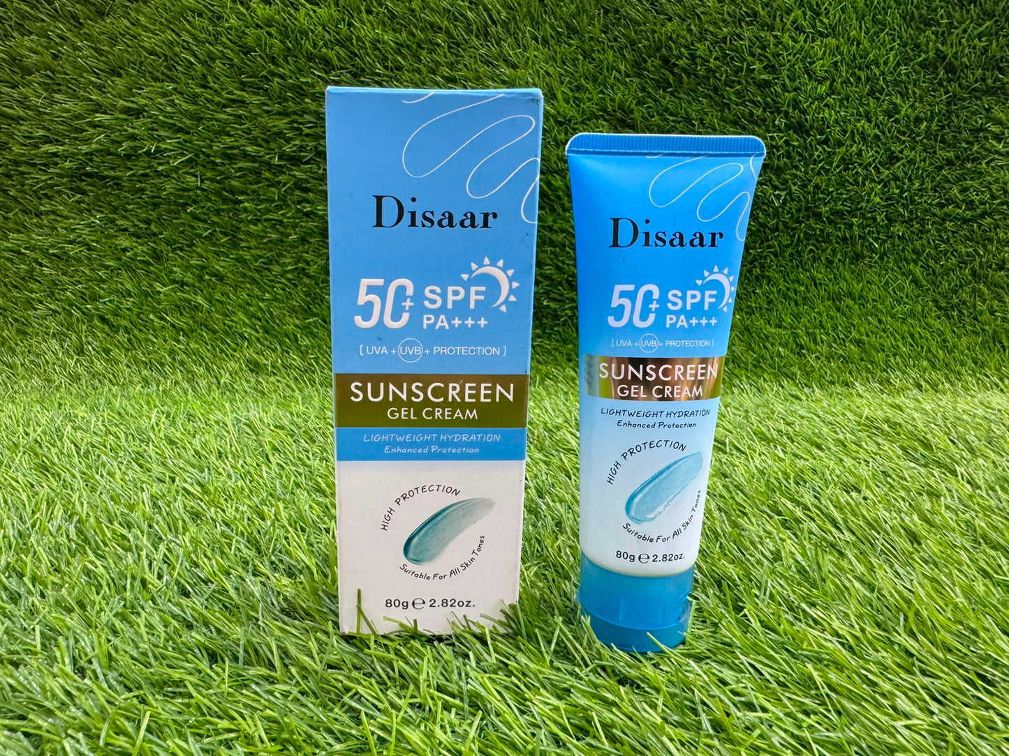DISAAR Lightweight Sunscreen Gel Cream SPF50 PA+++ 80g