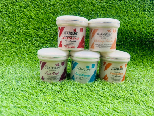 JEANSUN RAPID GLOW COMPLETE FACIAL KIT 200GRM(ALL SKIN TYPES)