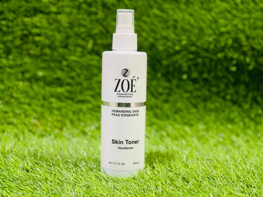 ZOE COSMETICS SKIN TONER BOTTLE