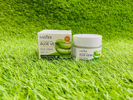 SADOER ALOEVERA FACE CREAM 50G JAR