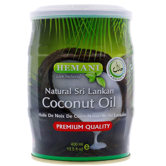 𝗛𝗘𝗠𝗔𝗡𝗜 𝗟𝗜𝗩𝗘 𝗡𝗔𝗧𝗨𝗥𝗔𝗟 - PURE COCONUT NATURAL OIL 400ML
