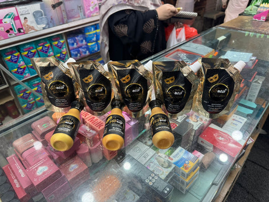 GLOMESH GOLD FACIAL KIT 8 STEPS 120ML(ALL SKIN TYPES)