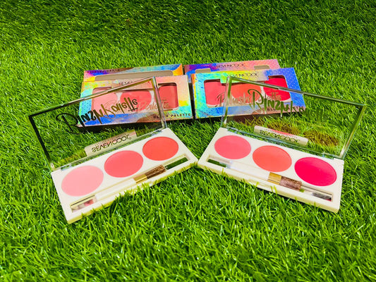 Sevencool 3-colour Blusher