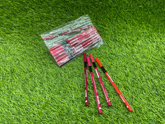 EVELINE LIP PENCIL SLIM PACK OF 12