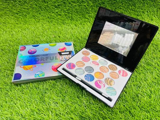 ROMANTIC COLOUR COLOURFULL TERRACOTTA MAKEUP PALLETE