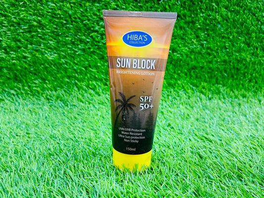 HIBAS SUNBLOCK BRIGHTENING LOTION SPF 50+(ALL SKIN TYPES)(CAST FREE)