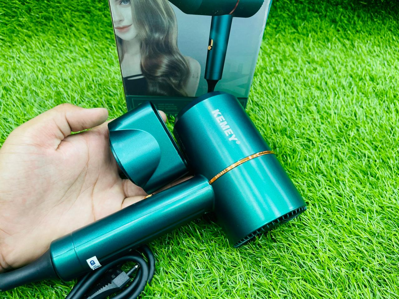 KEMEY HAIR DRYER TRAVEL STYLE 9826