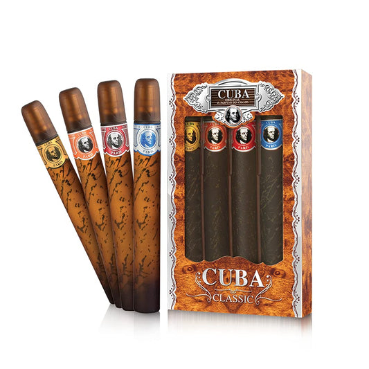 Cuba Pen Perfume For Men Pack Of 4 - 35 ml Each.