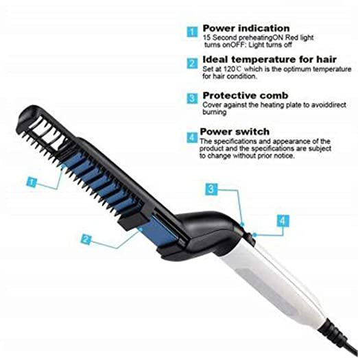 MODELLING COMB BEARD STRAIGHTENER