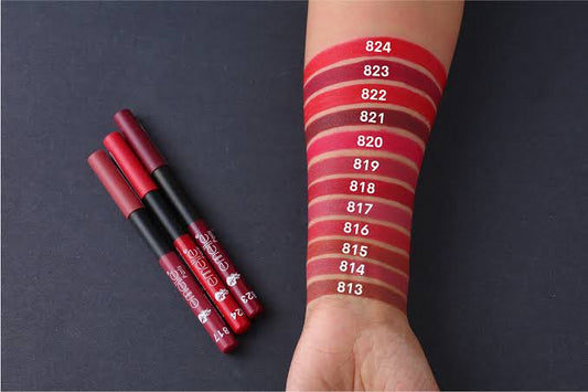 EMELIE LIPPENCILS PACK OF 12 DARK SETTING