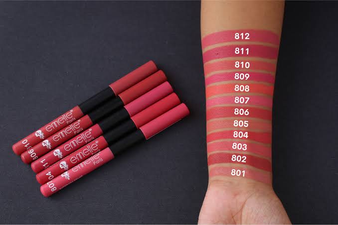 EMELIE LIPPENCIL PACK OF 12 LIGHT SETTING