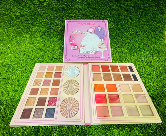 Moccallure Eyeshadow, highlighter & eyebrow palette ES3579