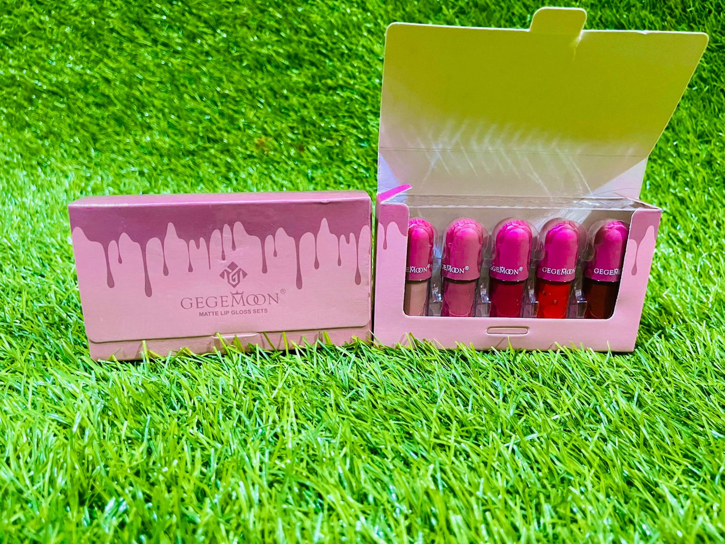 GEGEMOON Matte Lipgloss Pack Of 5