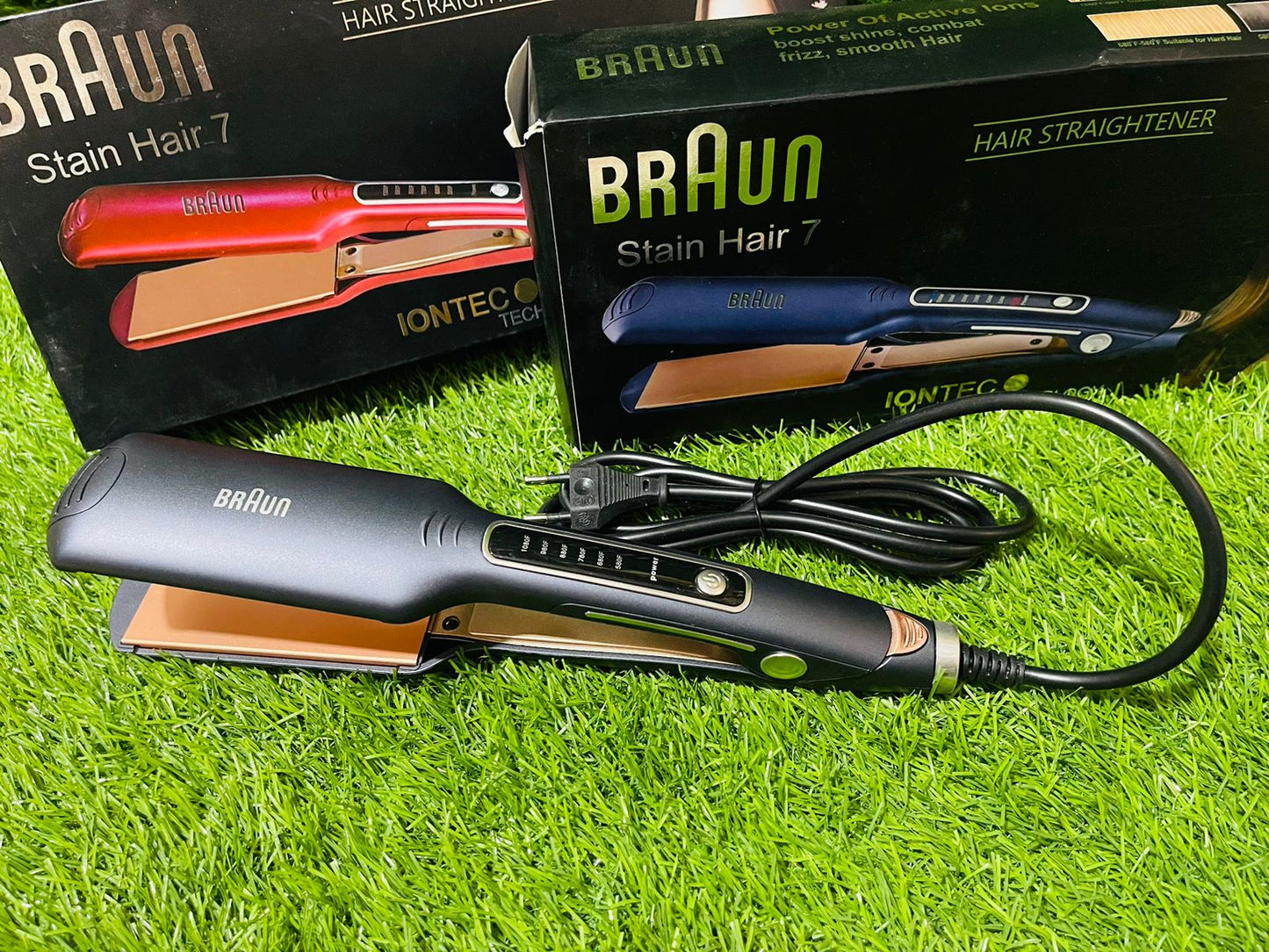 Braun Satin Hair 7 Hair Straightener, IONTEC Technology,