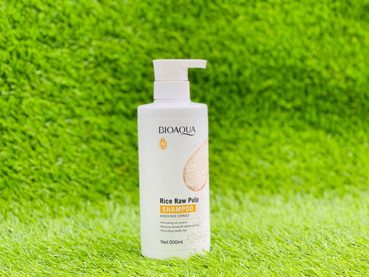 BIO AQUA RICERAW PULP  SHAMPOO 500ML