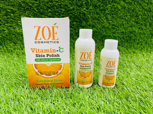 ZOE VITAMIN C FACE SKIN POLISH 100ML(ALL SKIN TYPES)